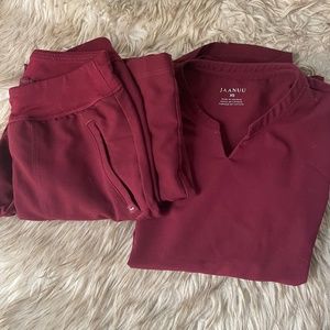 Jaanuu scrubs top & bottom